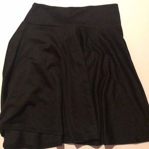 Black Skater Skirt